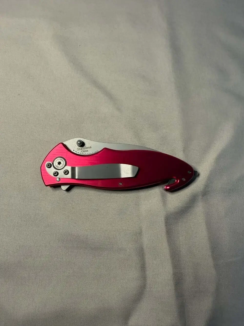 Maxam Fire and Rescue Knife Set with Tin Box